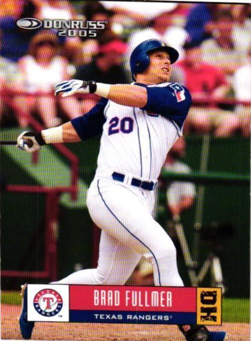 Brad Fullmer #72 Baseball Cards 2005 Donruss