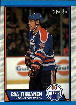 Esa Tikkanen #12 Hockey Cards 1989 O-Pee-Chee