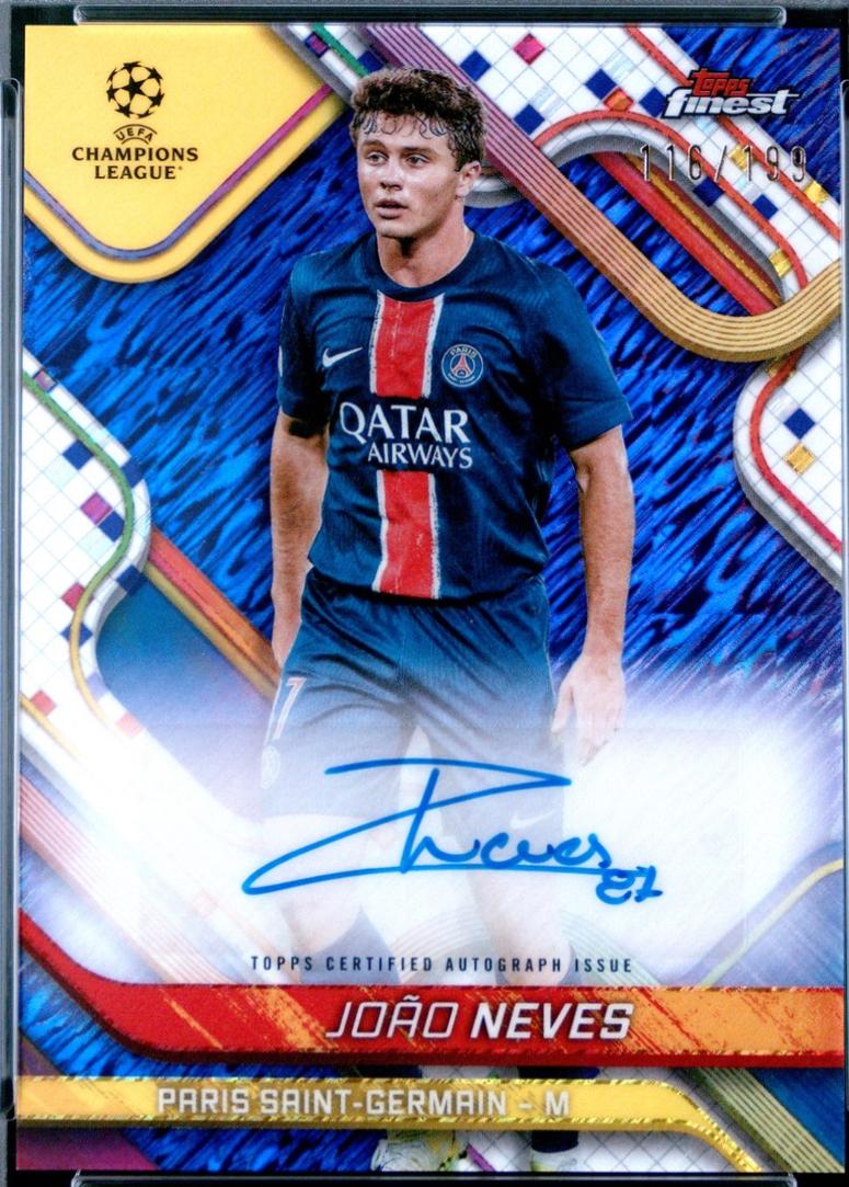 Joao Neves [Purple Shimmer Refractor] #BA-JN