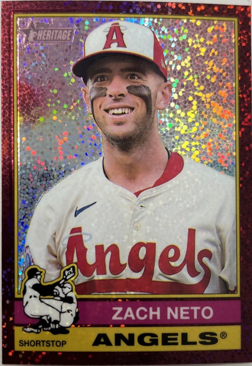Zach Neto [Burgundy Sparkle] #396