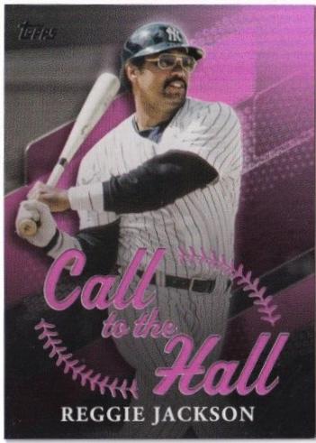 2025 Topps Call to the Hall Reggie Jackson [Pink Foil] #CTH-16 card