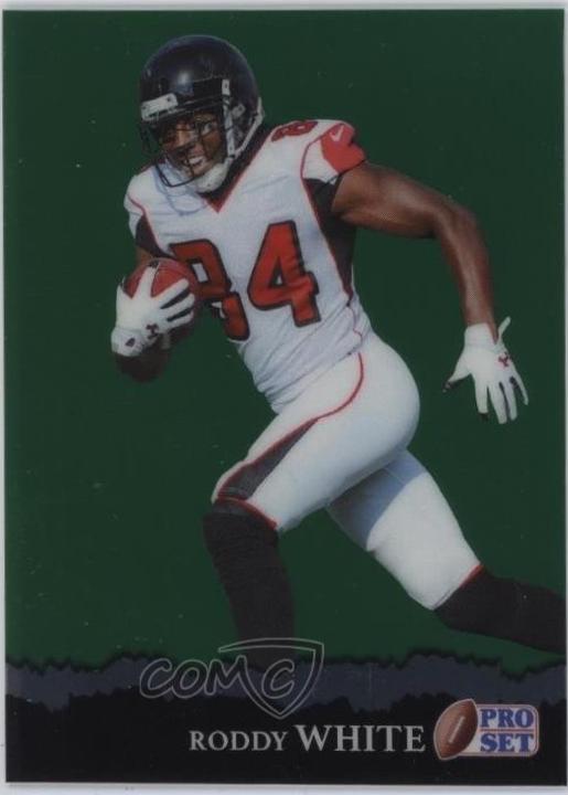 Roddy White #RB-85 2025 Leaf Pro Set Metal Retro Football
