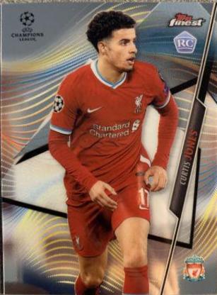 Curtis Jones #95 2020 Topps Finest UEFA Champions League