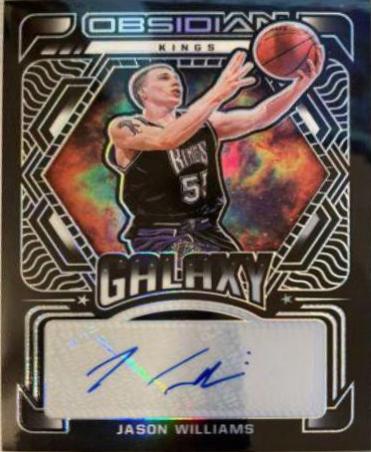 Jason Williams #GA-JWL Basketball Cards 2021 Panini Obsidian Galaxy Autographs