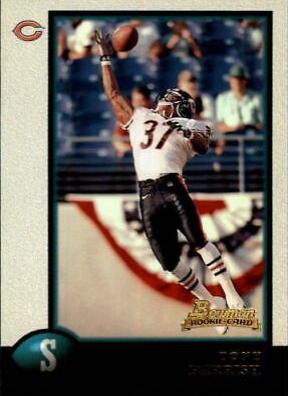 Tony Parrish #187 Football Cards 1998 Bowman