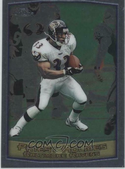Priest Holmes #3 Football Cards 1999 Topps Chrome