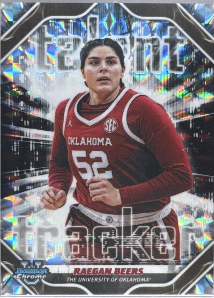 Raegan Beers #TT-7 2025-26 Bowman Basketball Talent Tracker