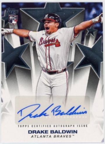 Drake Baldwin #BSAU-DBA 2025 Topps Update Stars Autograph Baseball