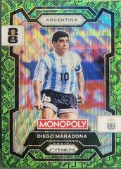 Diego Maradona [Four Corners Green Wave] #3 Prices | 2026 Panini