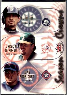 Ichiro / Jason Giambi / Ivan Rodriguez #7 SC