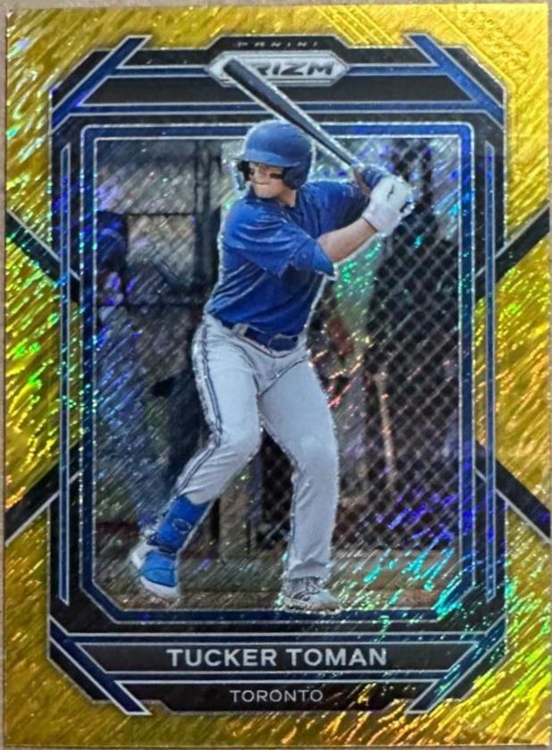 Tucker Toman [Gold Shimmer] #117