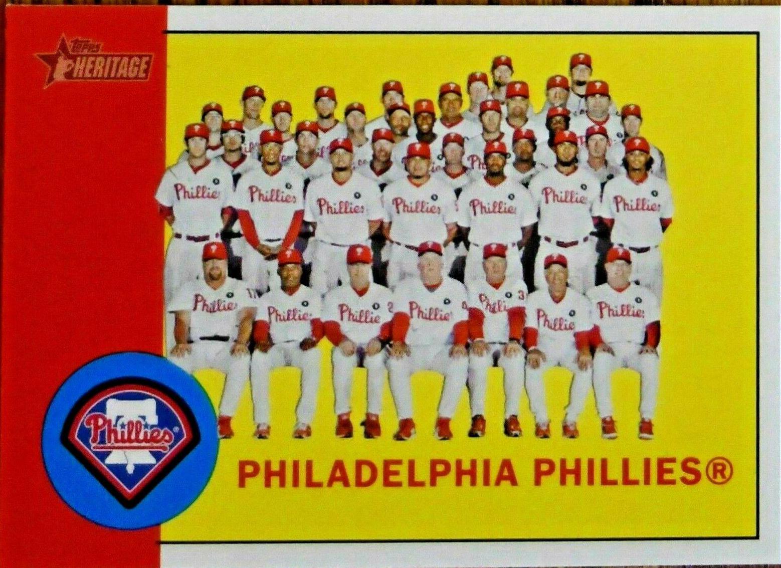 Philadelphia Phillies #13 Baseball Cards 2012 Topps Heritage