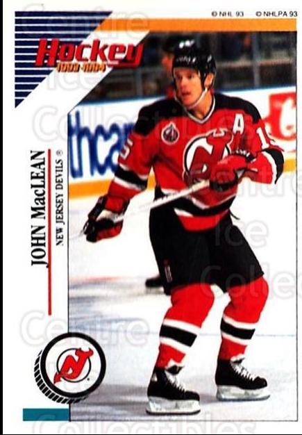 John MacLean #40 1993 Panini Sticker Hockey