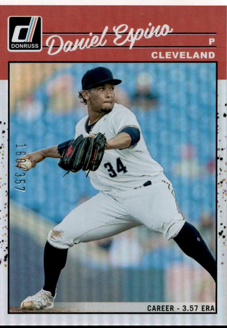Daniel Espino [Career Stat Line] #245