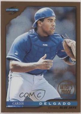 Carlos Delgado #87 1996 Score Dugout Collection Baseball