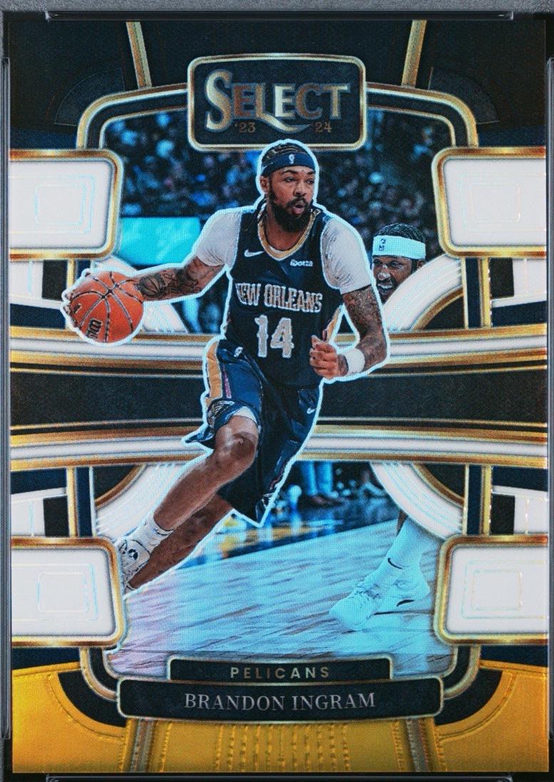 Brandon Ingram [Black White Gold Prizm] #28