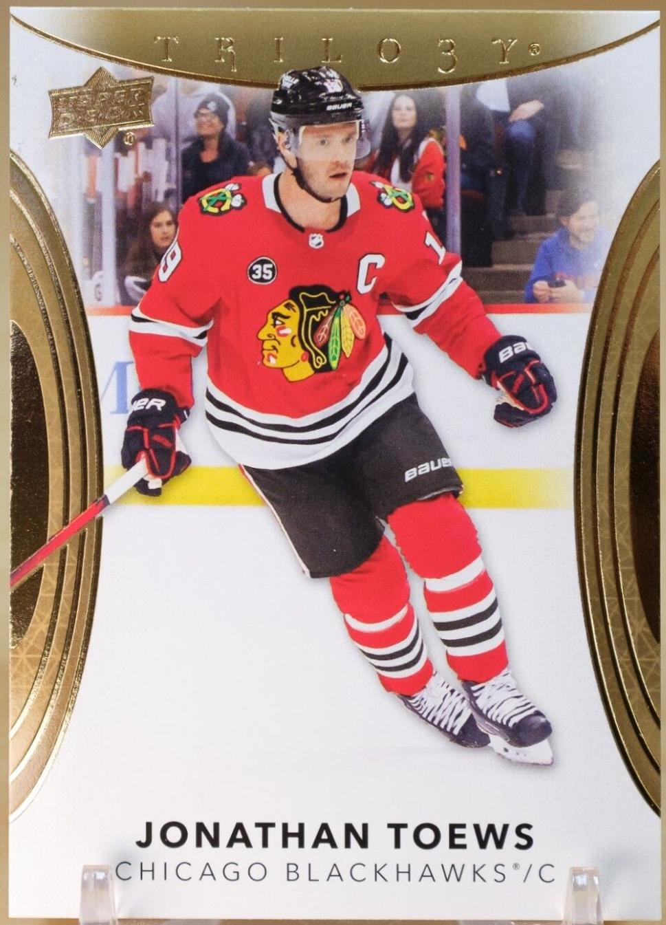 Jonathan Toews #16 2022-23 Upper Deck Trilogy Hockey