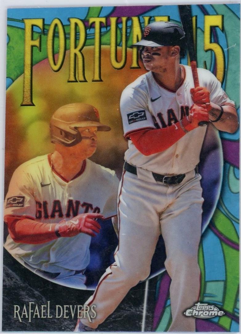 Rafael Devers #F15-12 Prices | 2025 Topps Chrome Update Fortune 15