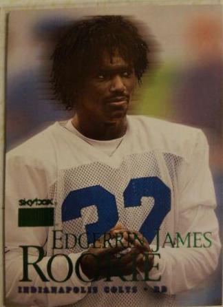 Edgerrin James #222 Football Cards 1999 Skybox Premium