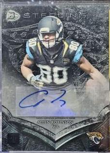 Allen Robinson #BSAAR Football Cards 2014 Bowman Sterling Autograph