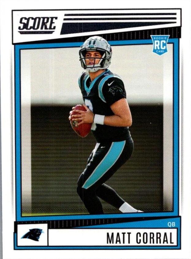 Matt Corral #302 Football Cards 2022 Panini Score