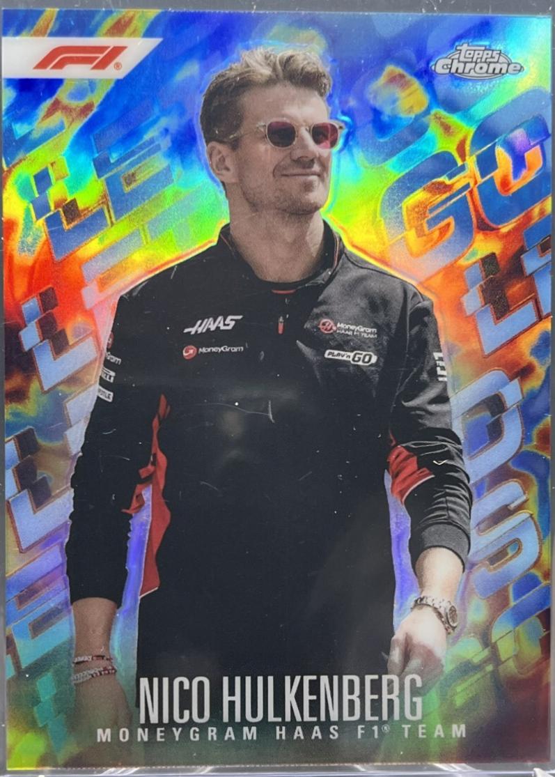 Nico Hulkenberg #LG-15 Racing Cards 2024 Topps Finest Formula 1 Let’s Go