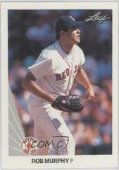 Rob Murphy #183 Baseball Cards 1990 Leaf Prices
