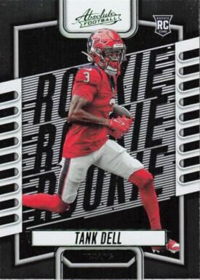 Tank Dell #124 Football Cards 2023 Panini Absolute