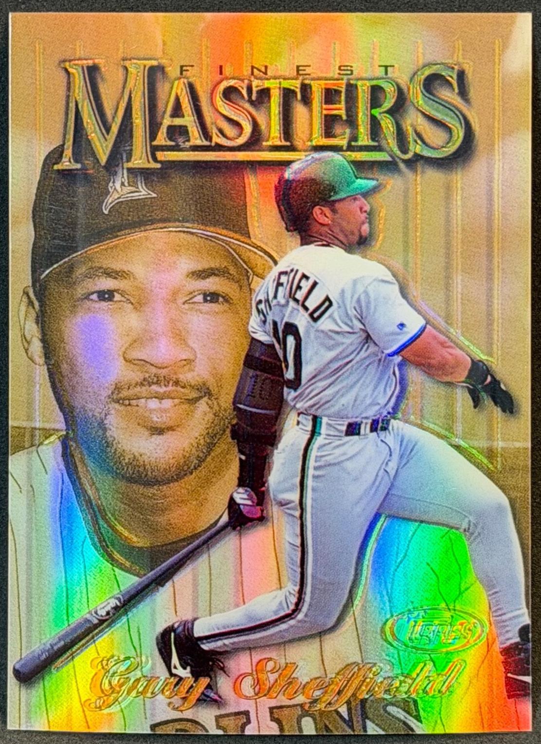 Gary Sheffield #326 1997 Finest Baseball