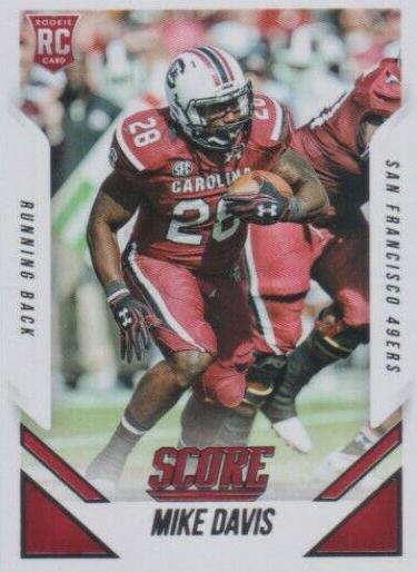 Mike Davis #394 Football Cards 2015 Panini Score