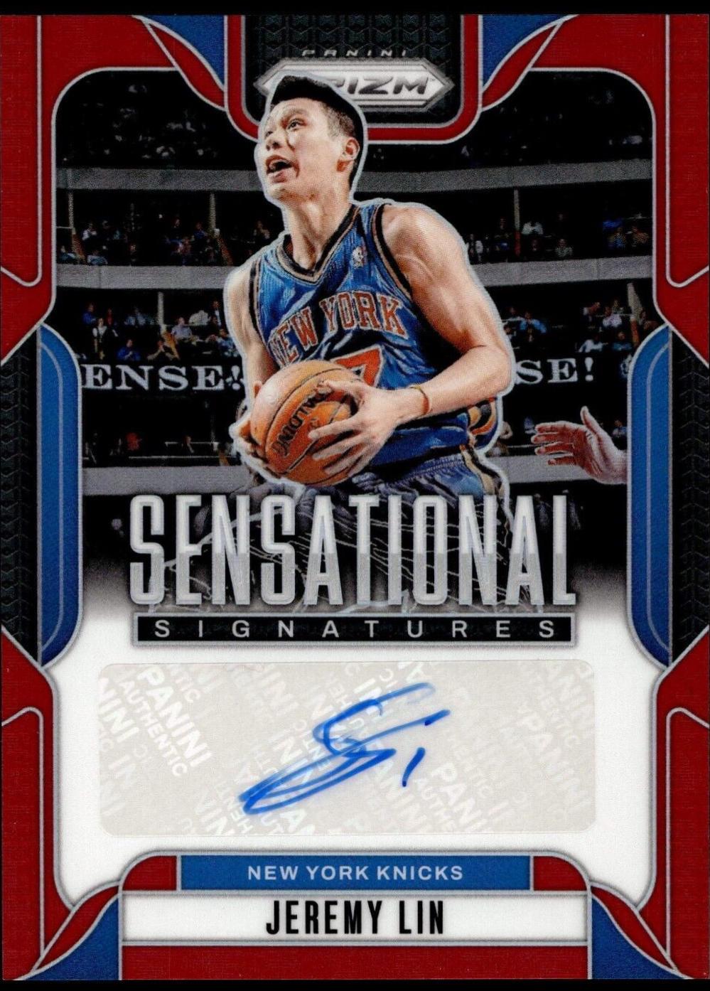 Jeremy Lin [Red] #SS-JLN Prices | 2024 Panini Prizm Sensational
