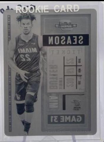 Jimmy Butler #36 Basketball Cards 2020 Panini Contenders Optic