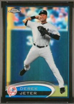 Derek Jeter [Jumping Black Refractor] #84