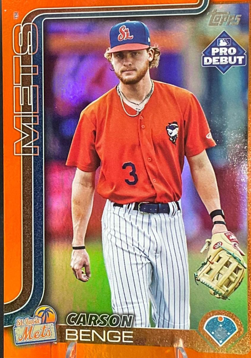 Carson Benge [Orange Foil] #PD-55