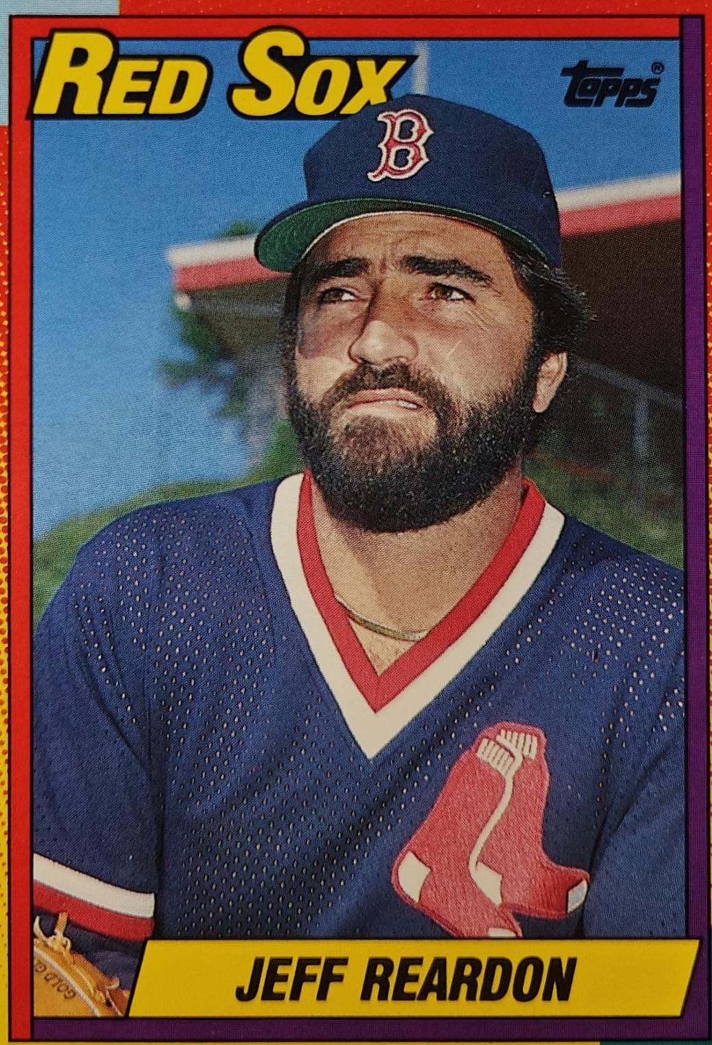 Jeff Reardon #101T Baseball Cards 1990 Topps Traded Tiffany
