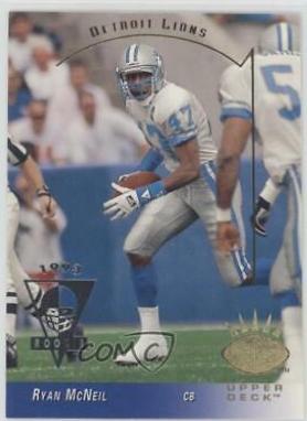 Ryan McNeil #85 Football Cards 1993 SP