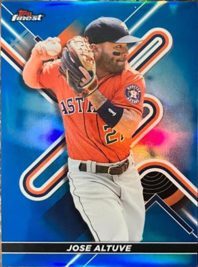 Jose Altuve [Blue Aqua Vapor Refractor] #54