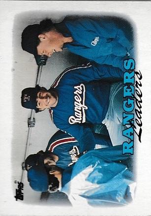 Rangers Leaders #201 Baseball Cards 1988 Topps