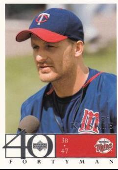 Corey Koskie #292 Baseball Cards 2003 Upper Deck 40 Man