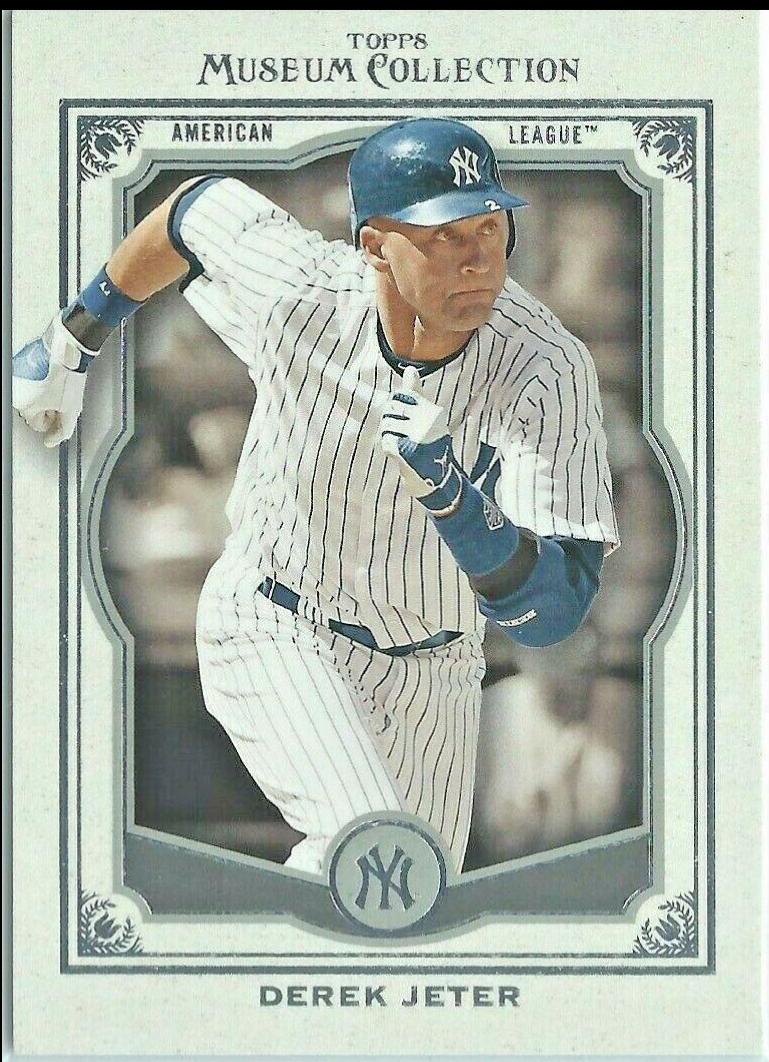 Derek Jeter #1 Baseball Cards 2013 Topps Museum Collection
