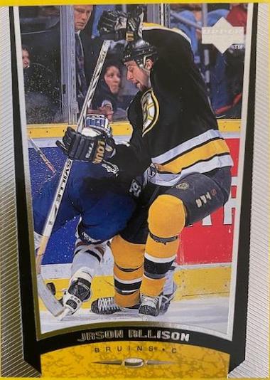 Jason Allison #41 Hockey Cards 1998 Upper Deck