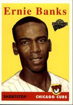 Ernie Banks #30 Baseball Cards 2003 Topps All Time Fan Favorites