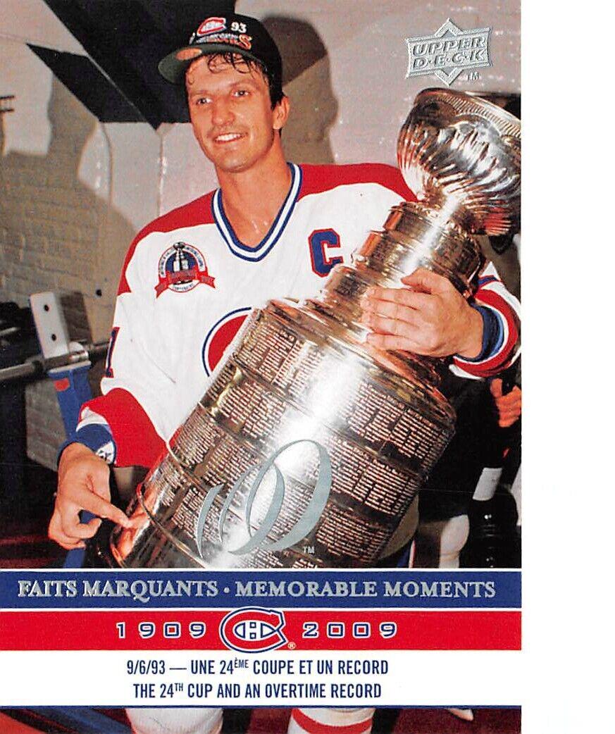 Guy Carbonneau #298 Hockey Cards 2008 Upper Deck Montreal Canadiens Centennial