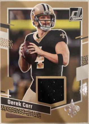 Derek Carr #DTH-DCA Football Cards 2023 Panini Donruss Threads