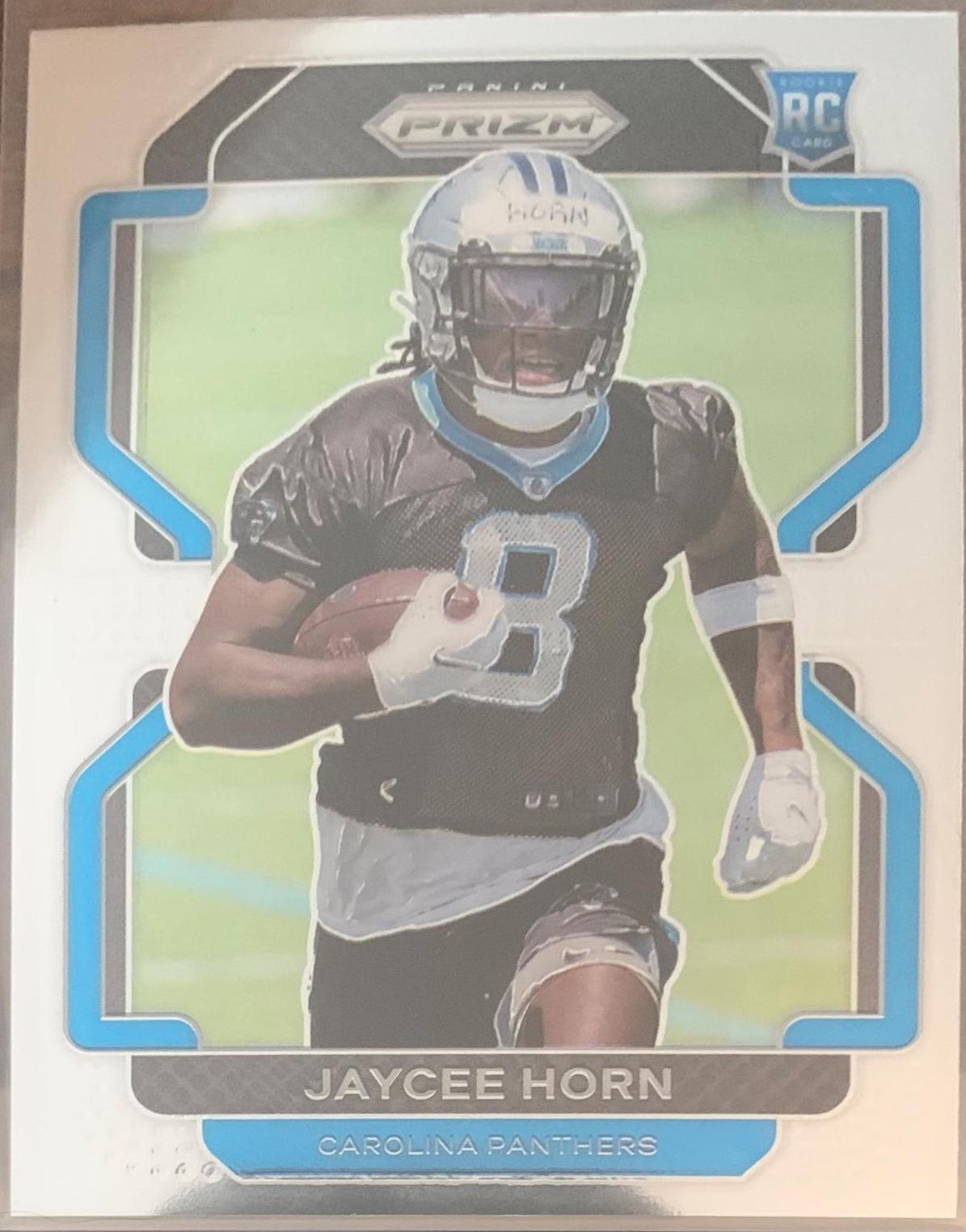 Jaycee Horn #373 2021 Panini Prizm Football