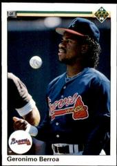Geronimo Berroa #531 Baseball Cards 1990 Upper Deck Prices