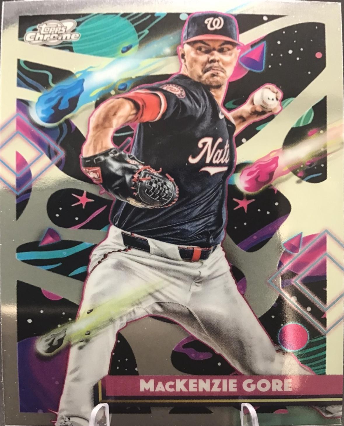 MacKenzie Gore #134 2025 Topps Cosmic Chrome Baseball