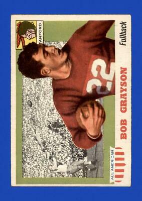Bobby Grayson #5 Football Cards 1955 Topps All American