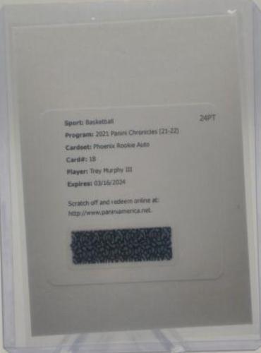 Trey Murphy III #PRA-TMU