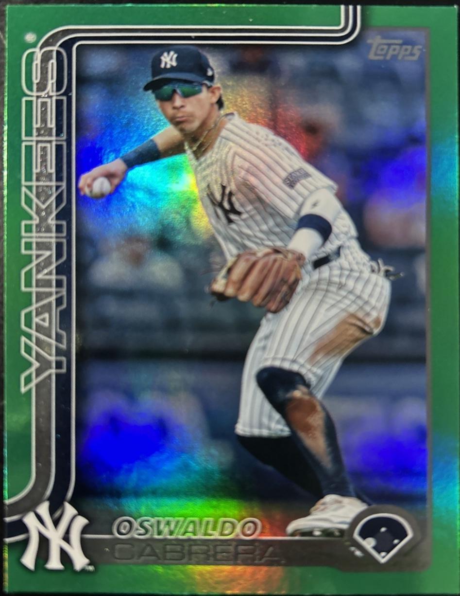 Oswaldo Cabrera [Green Holo Foil] #528